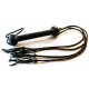 Leather Whip Four Long Braided Tails Monkey Quirt